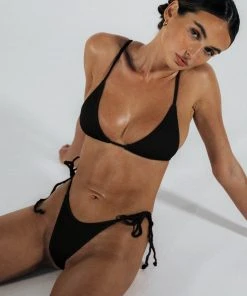 LaHana Swim Amara Bottom - Ribbed Brown