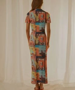 Peppermayo Exclusive Into The City Mesh Maxi Dress - PM Film Graphic 14 Peppermayo Exclusive Into The City Mesh Maxi Dress - PM Film Graphic