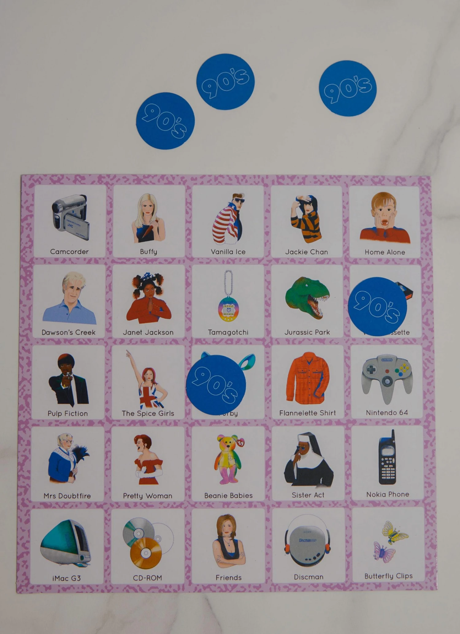 Harper Collins 90s Bingo - Multi New & Most Loved 5 Harper Collins 90s Bingo - Multi New & Most Loved