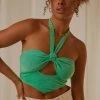 Peppermayo New & Most Loved Amie Crop Top - Green