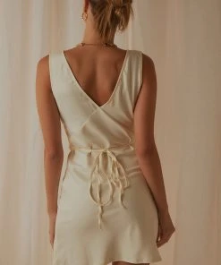 Peppermayo Exclusive Audrey Vintage Slip Dress - Ivory 10 Peppermayo Exclusive Audrey Vintage Slip Dress - Ivory