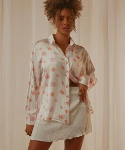 Peppermayo Exclusive Love Interest Shirt - Pink Wild Poppies New & Most Loved 9 Peppermayo Exclusive Love Interest Shirt - Pink Wild Poppies New & Most Loved