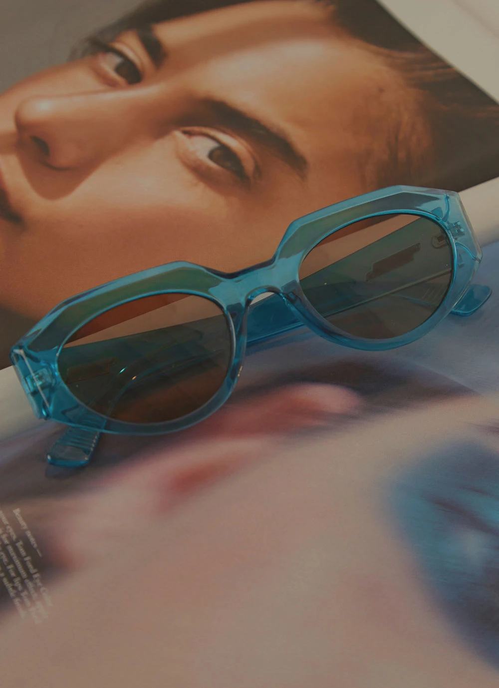 Peppermayo Used To Be Sunglasses - Blue 3 Peppermayo Used To Be Sunglasses - Blue