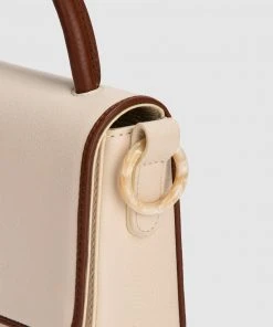 The Wolf Gang New & Most Loved Layla Mini Box Bag - Ivory