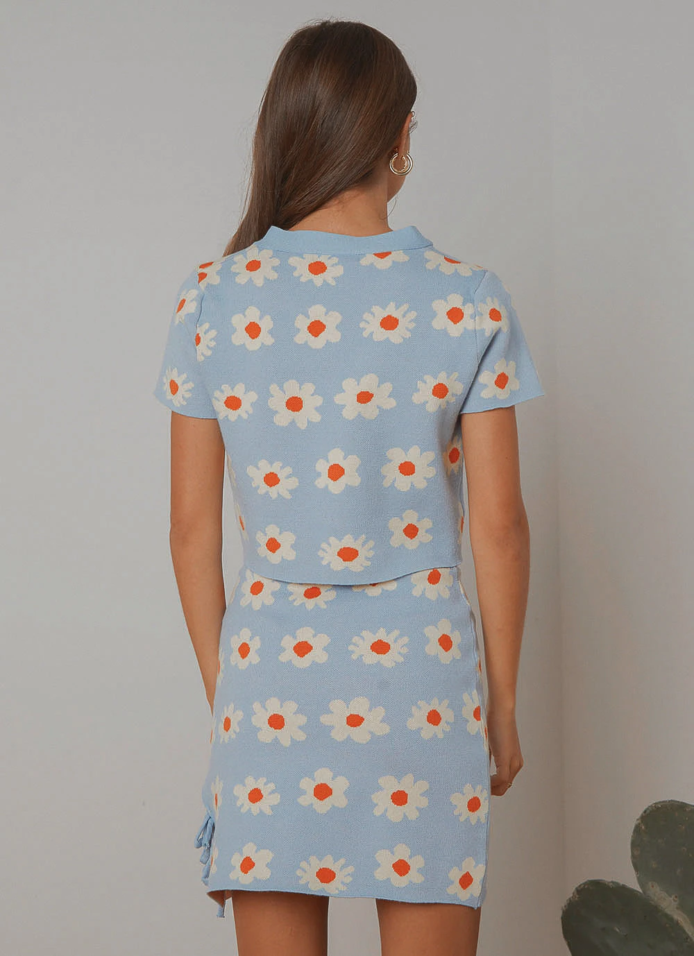 Peppermayo New & Most Loved Sunkissed Knit Mini Skirt - Blue Peppermayo New & Most Loved Sunkissed Knit Mini Skirt - Blue