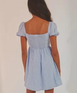 Peppermayo On The Horizon Mini Dress - Blue Gingham 11 Peppermayo On The Horizon Mini Dress - Blue Gingham