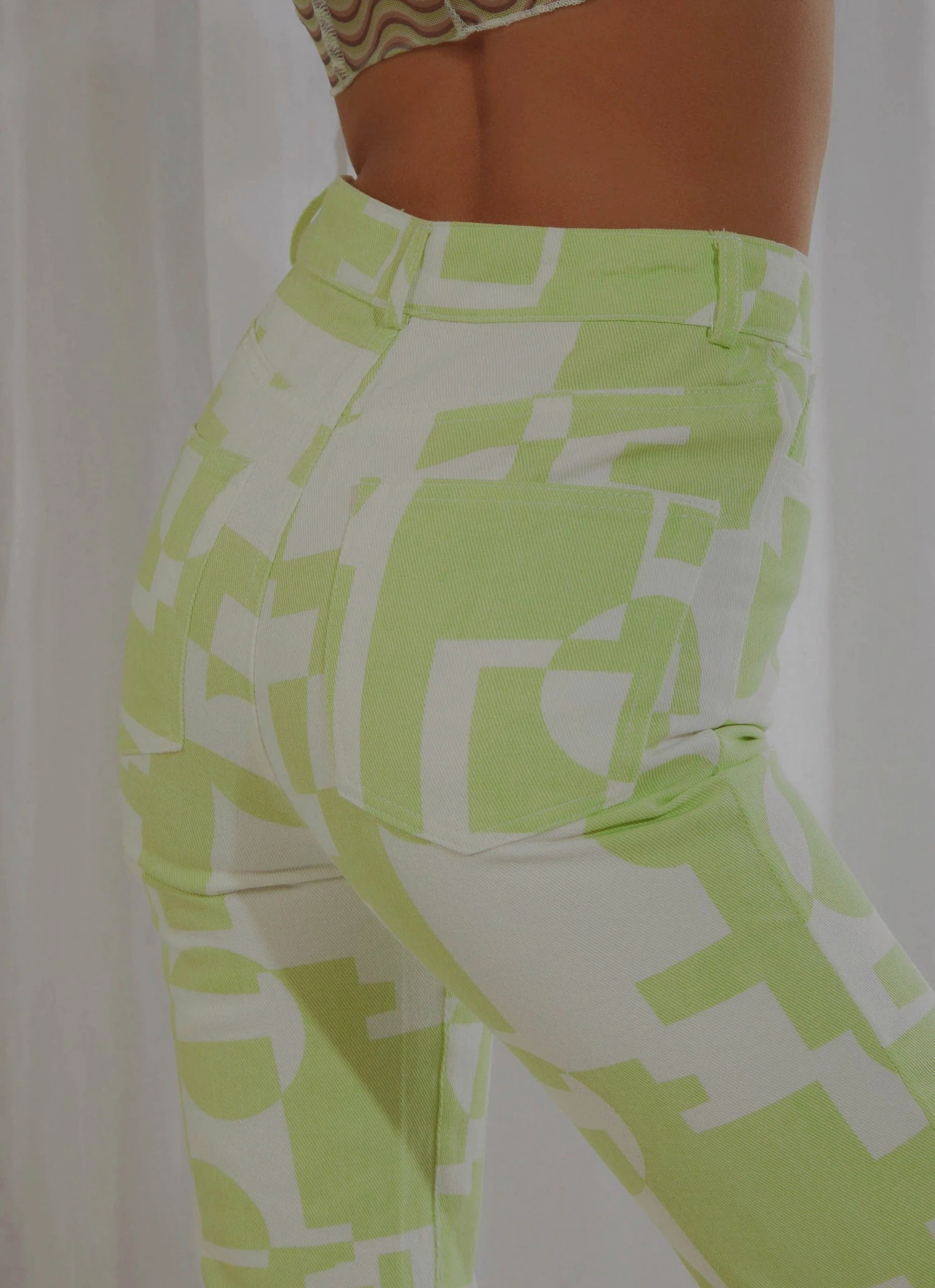 Peppermayo Exclusive Electric Avenue Pants - Lime New & Most Loved 4 Peppermayo Exclusive Electric Avenue Pants - Lime New & Most Loved