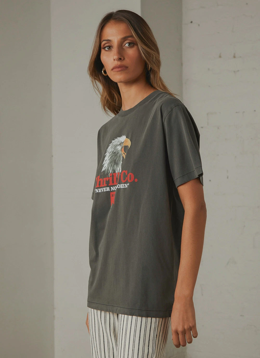 Thrills Talla Merch Fit Tee - Merch Black New & Most Loved 6 Thrills Talla Merch Fit Tee - Merch Black New & Most Loved