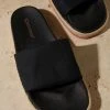 Superga 1908 Slides Organic Canvas Rop - 005 Black New & Most Loved