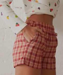 Peppermayo Get Busy Shorts - Red New & Most Loved 10 Peppermayo Get Busy Shorts - Red New & Most Loved