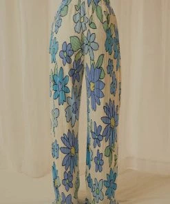 Peppermayo Exclusive 90s Muse Pants - Blue Blossom - Pre-Order New & Most Loved 13 Peppermayo Exclusive 90s Muse Pants - Blue Blossom - Pre-Order New & Most Loved