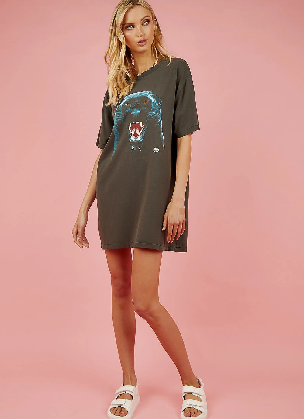 Thrills Prowler Merch Tee Dress - Merch Black New & Most Loved 4 Thrills Prowler Merch Tee Dress - Merch Black New & Most Loved