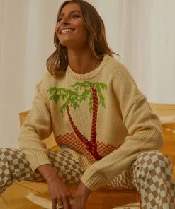 Cools Club Island Knit - Natural New & Most Loved