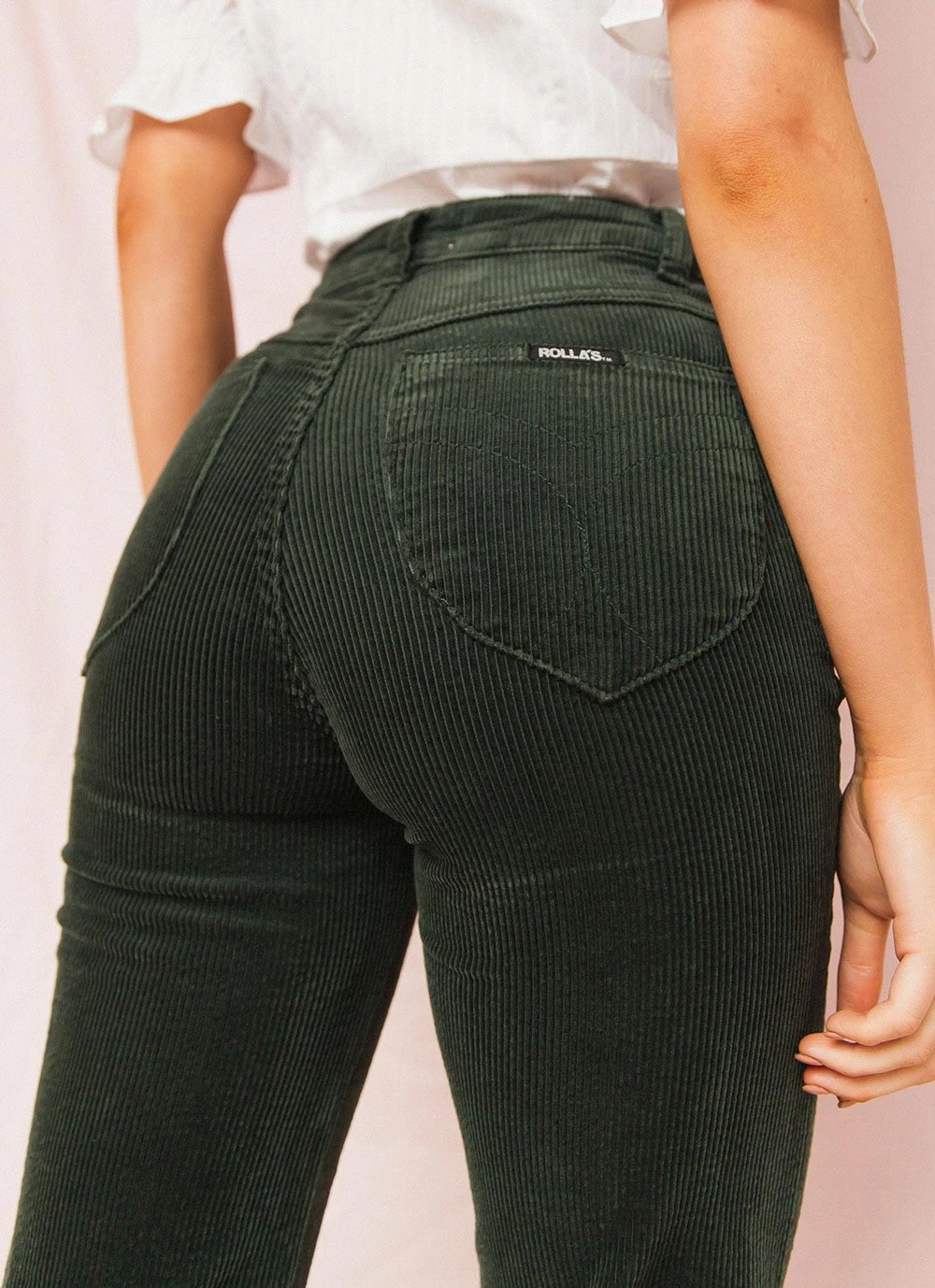 Rolla's Eastcoast Flare Pants - Ivy Cord Rolla's Eastcoast Flare Pants - Ivy Cord