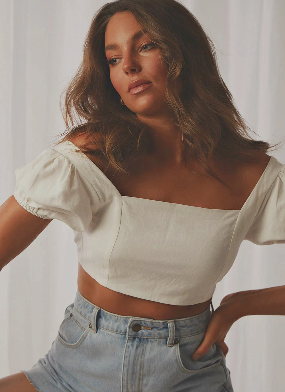 Peppermayo Exclusive Treehouse Crop - White New & Most Loved 3 Peppermayo Exclusive Treehouse Crop - White New & Most Loved