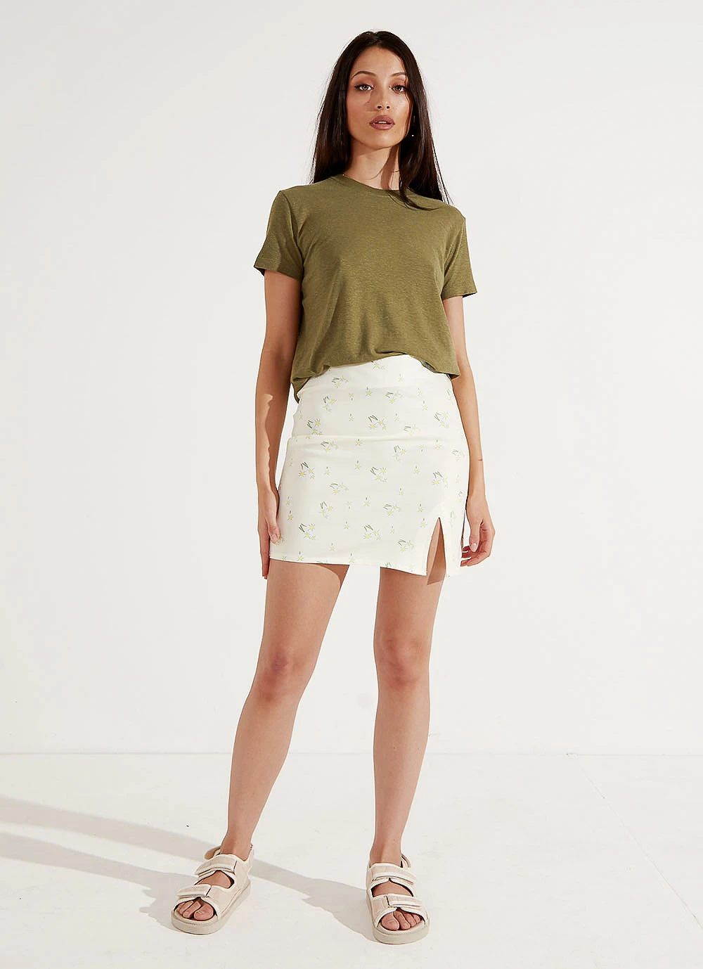 Afends Hemp Basics - Standard Fit Tee - Olive New & Most Loved 5 Afends Hemp Basics - Standard Fit Tee - Olive New & Most Loved