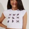 Peppermayo New & Most Loved Country Girl Crop - Pink Print