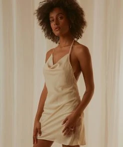 Peppermayo Exclusive Sardinia Mini Dress - Ivory New & Most Loved