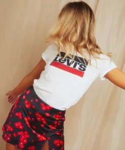 Peppermayo Adama Mini Skirt - Red Floral