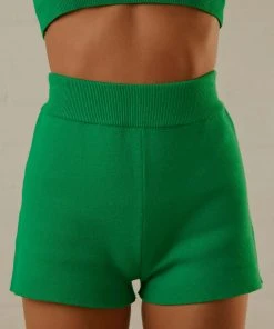 Peppermayo Exclusive New & Most Loved Remix It Knit Short - Jade Green 11 Peppermayo Exclusive New & Most Loved Remix It Knit Short - Jade Green
