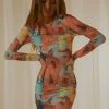 Peppermayo Exclusive Sidewalk Style Mini Dress - PM Graphic Print - Pre-Order New & Most Loved 2 Peppermayo Exclusive Sidewalk Style Mini Dress - PM Graphic Print - Pre-Order New & Most Loved