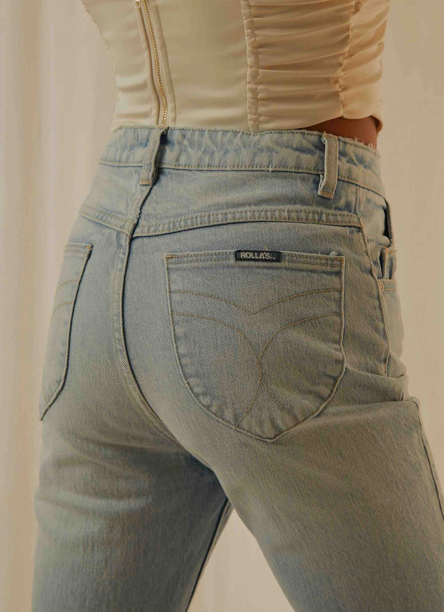 Rolla's Dusters Jean - Eco Erin Blue 5 Rolla's Dusters Jean - Eco Erin Blue