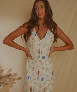 Peppermayo Exclusive Audrey Vintage Linen Slip Dress - Santorini New & Most Loved 12 Peppermayo Exclusive Audrey Vintage Linen Slip Dress - Santorini New & Most Loved