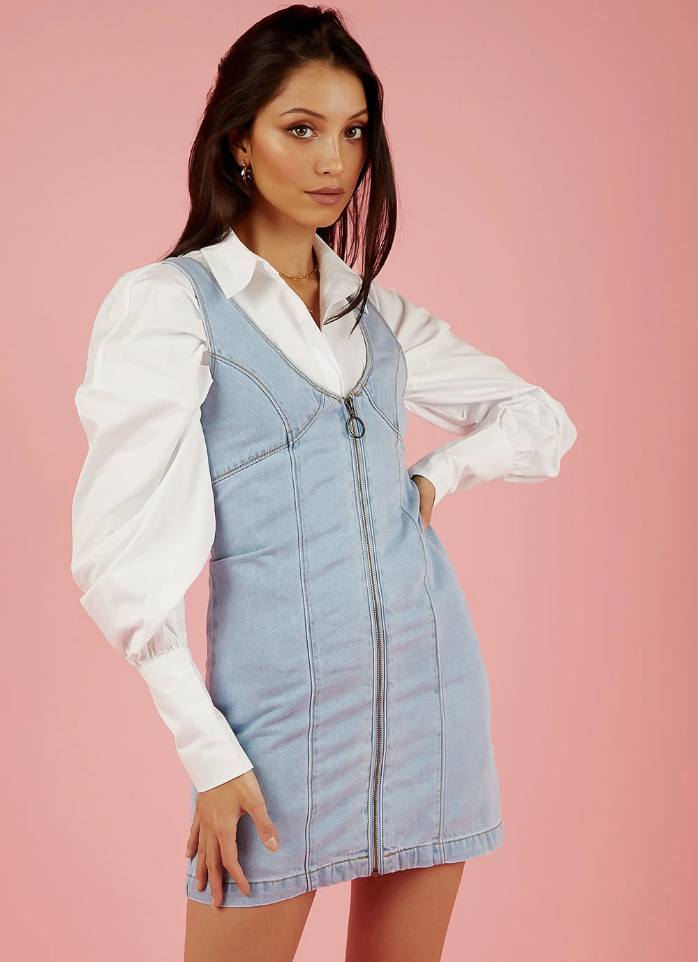 Afends Boulevard Hemp Denim Dress - Stone Blue New & Most Loved 4 Afends Boulevard Hemp Denim Dress - Stone Blue New & Most Loved