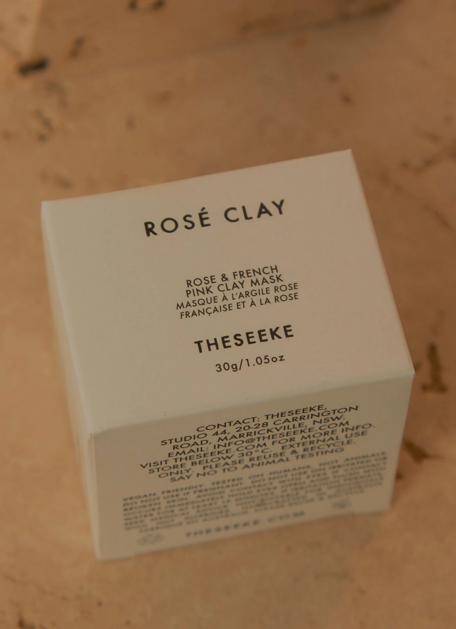 The Seeke Rose Clay Mask - Pink 7 The Seeke Rose Clay Mask - Pink