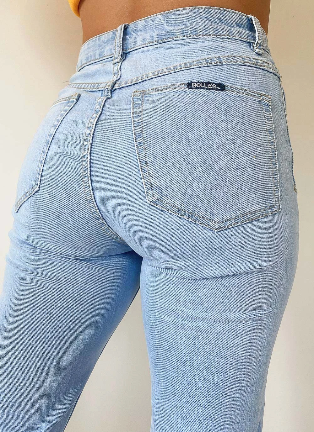 Rolla's Original Straight Jean - Comfort Sky New & Most Loved 6 Rolla's Original Straight Jean - Comfort Sky New & Most Loved