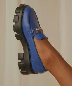 Cult Avenue New & Most Loved Brigitta Loafer - Cobalt 11 Cult Avenue New & Most Loved Brigitta Loafer - Cobalt