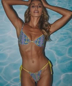 VDM The Label Heidi Bikini Top - 80s Geo 11 VDM The Label Heidi Bikini Top - 80s Geo