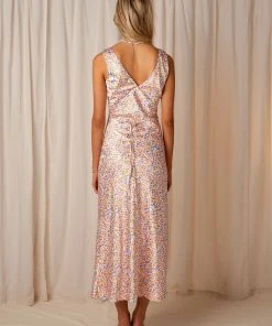 Peppermayo Exclusive Loren Maxi Dress - White Botanica 9 Peppermayo Exclusive Loren Maxi Dress - White Botanica