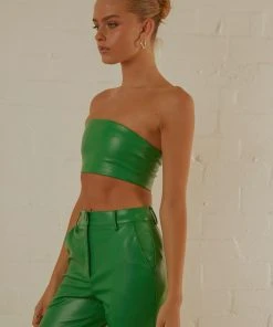 Peppermayo Exclusive New & Most Loved Late Night Dance Crop Top - Jade Green 10 Peppermayo Exclusive New & Most Loved Late Night Dance Crop Top - Jade Green
