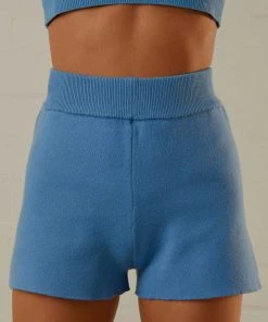 Peppermayo Exclusive Remix It Knit Short - Dusty Blue New & Most Loved 11 Peppermayo Exclusive Remix It Knit Short - Dusty Blue New & Most Loved