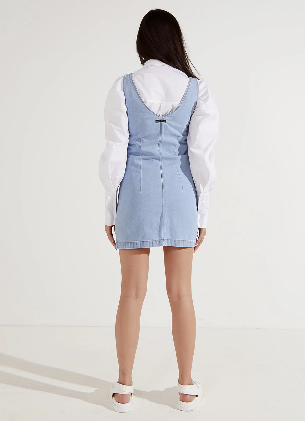 Afends Boulevard Hemp Denim Dress - Stone Blue New & Most Loved 7 Afends Boulevard Hemp Denim Dress - Stone Blue New & Most Loved