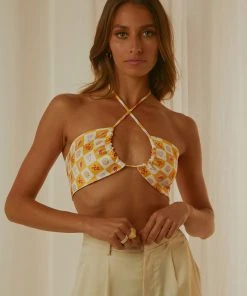 Peppermayo Exclusive New & Most Loved Frankie Crop - Fruity Check 9 Peppermayo Exclusive New & Most Loved Frankie Crop - Fruity Check