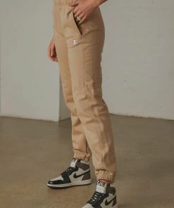 Champion New & Most Loved Reverse Weave Boyfriend Fleece Jogger - Country Walnut