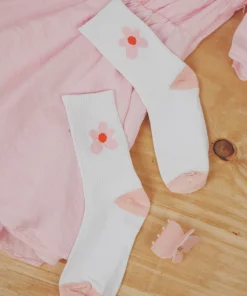 Peppermayo Flower Sock - Pink