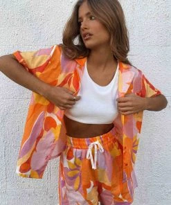 Peppermayo Exclusive Meet Me In Malibu Linen Shirt - Paloma New & Most Loved