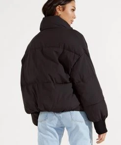Peppermayo New & Most Loved Resolution Puffer Jacket - Black 11 Peppermayo New & Most Loved Resolution Puffer Jacket - Black
