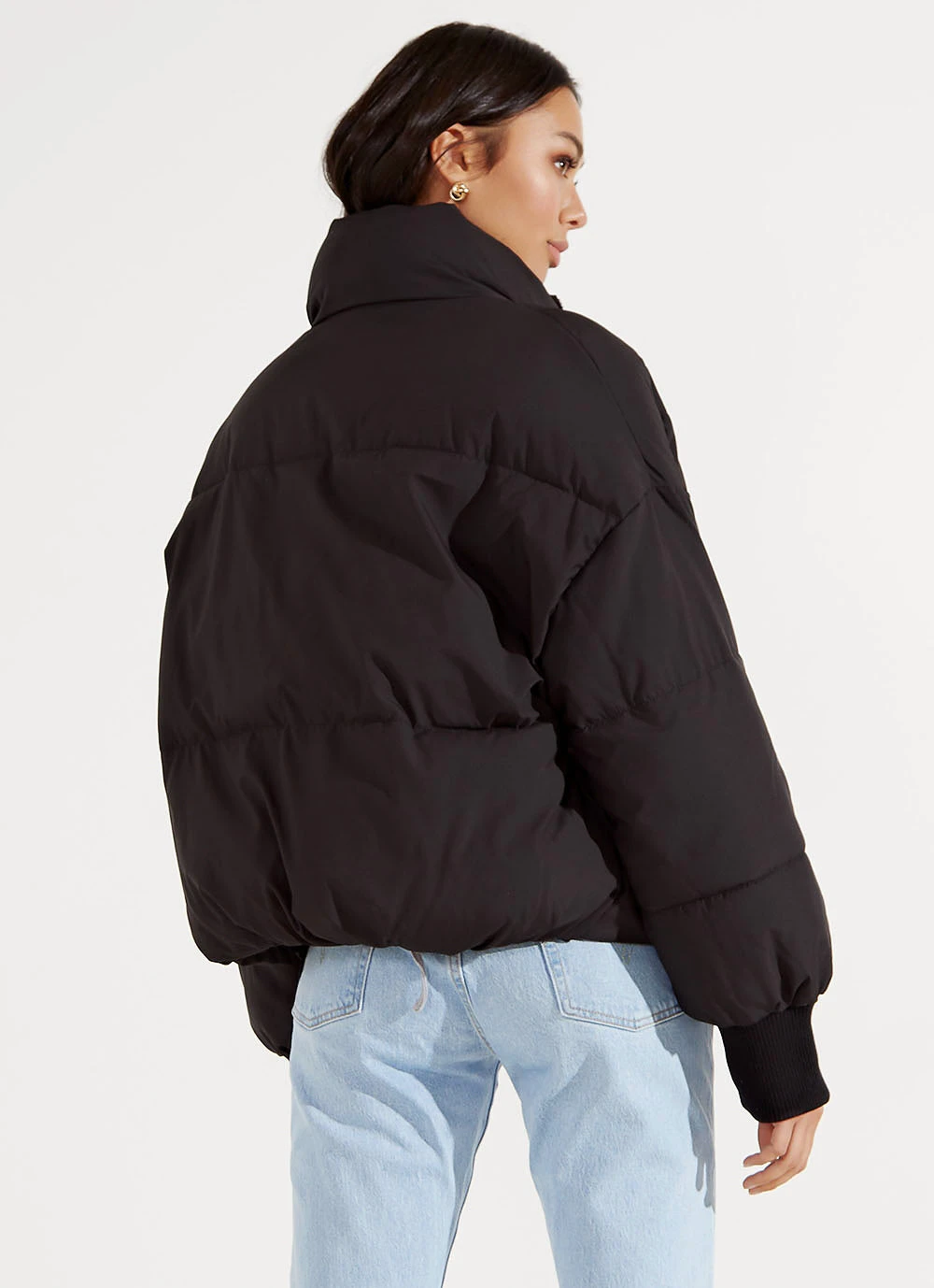 Peppermayo New & Most Loved Resolution Puffer Jacket - Black 7 Peppermayo New & Most Loved Resolution Puffer Jacket - Black