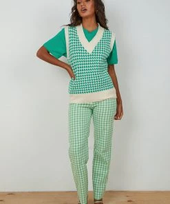 Peppermayo Hallways Knit Vest - Teal