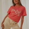 Rolla's Cape Cod Tomboy Tee - Red
