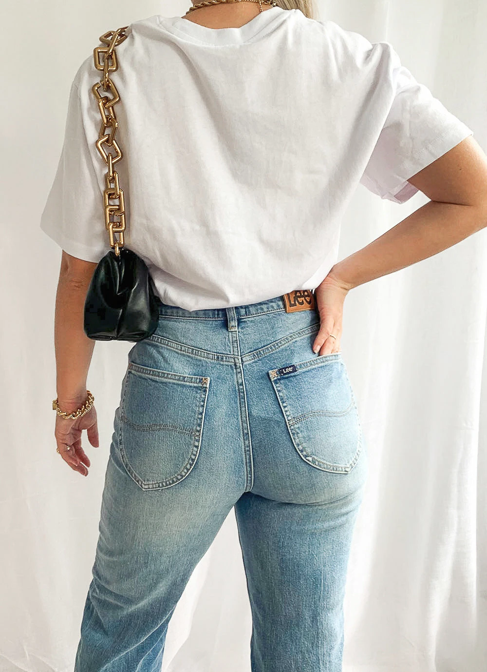 Lee New Tops Baggy Tee - Aspen White Lee New Tops Baggy Tee - Aspen White