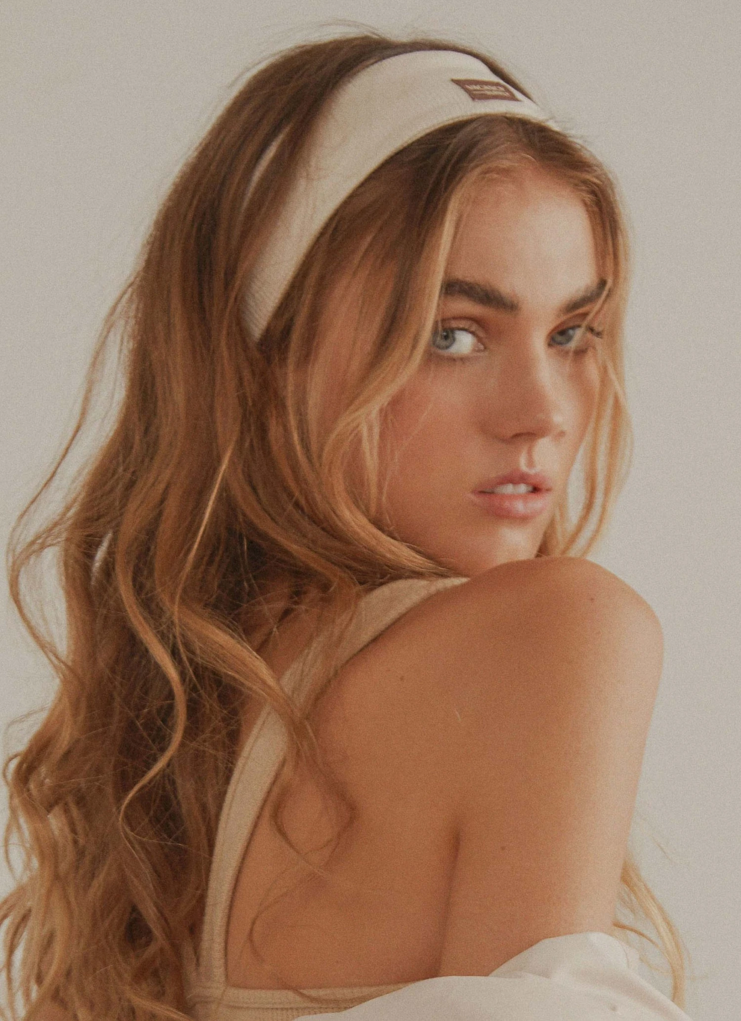 Vacancy Supply Golden Hour Headband - Coconut Milk 4 Vacancy Supply Golden Hour Headband - Coconut Milk