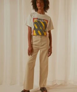 Rolla's Rolling Stone 80 Tomboy Tee - Vintage White