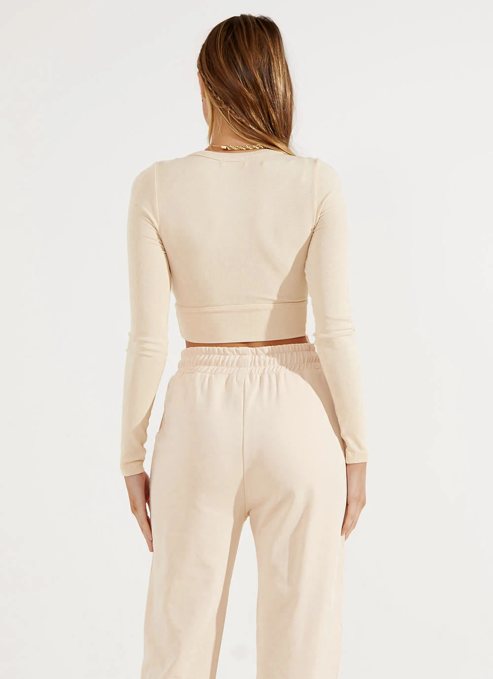 Peppermayo New Tops Breakeven Cropped Top - Beige 7 Peppermayo New Tops Breakeven Cropped Top - Beige