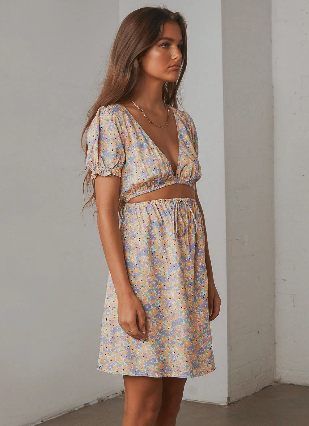 Peppermayo Endless Spring Mini Dress - Pastel Floral 6 Peppermayo Endless Spring Mini Dress - Pastel Floral