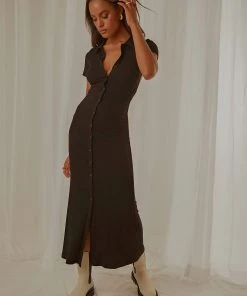 Peppermayo New & Most Loved Remember To Love Midi Dress - Black 9 Peppermayo New & Most Loved Remember To Love Midi Dress - Black